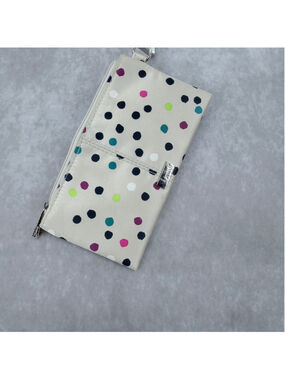 Women's Thirty-One Jewell Wristlet Clutch One Size Beige Multicolor